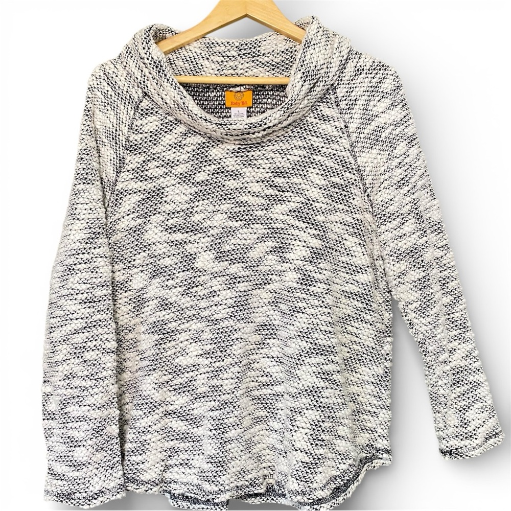 Cotton Cowl Neck knit Sweater